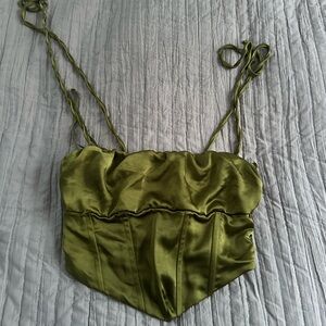 Pacsun Women’s Tie Corset Top Size S